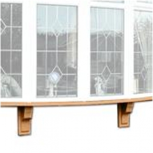 Bow Canopy Base Light OAK