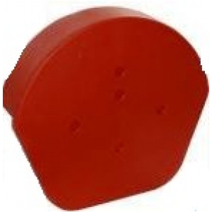 "Klober"Half Round Ridge Cap Brown