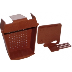"Klober" Dry Verge Starter Kit Terracotta (Pair)