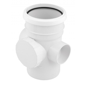 Access Pipe Socket / Spigot (White)