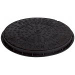 Underground Cast Iron Cover & Plastic Frame