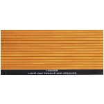 HOOVER LIGHT OAK TOUNGUE AND GROOVED CONSERVATORY PANEL