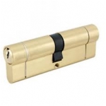 Xcel Snap Safe 90mm Euro Cyl - Brass  35/55