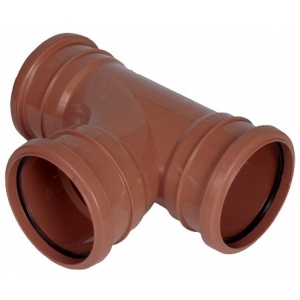 Underground 45� Equal Junction Triple Socket